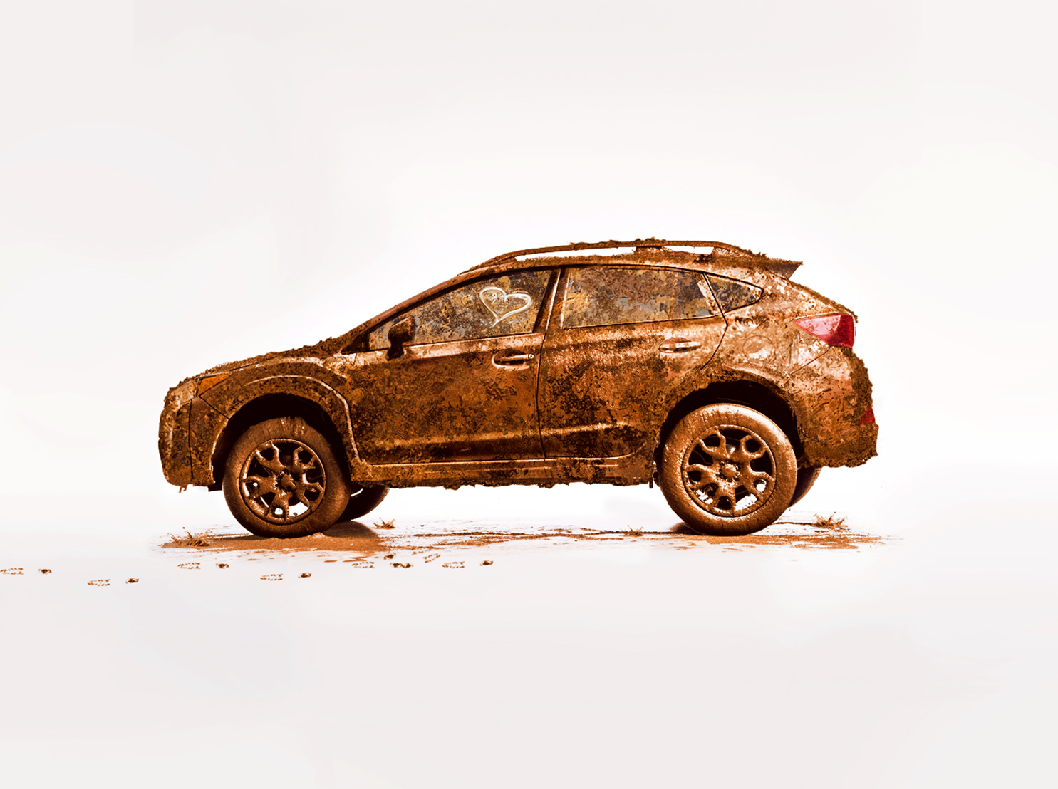 Muddy Subaru Love